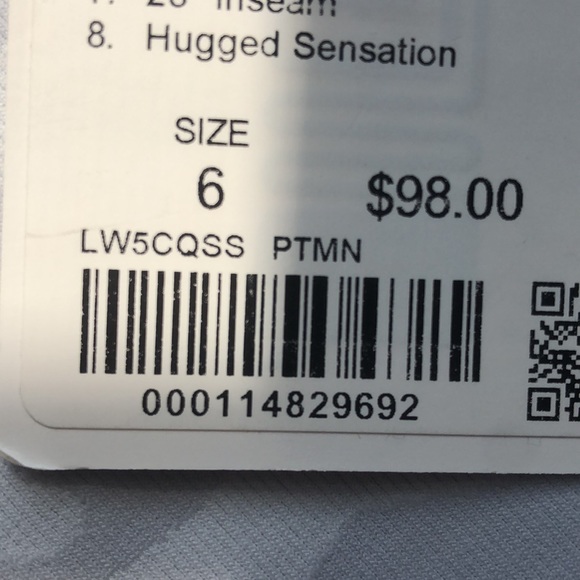 NWT Lululemon wunder under HR tight *Jac - Picture 4 of 5